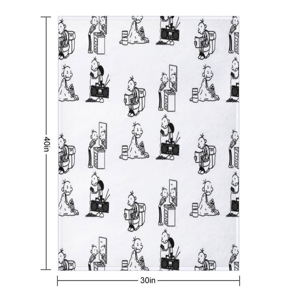 Wimpy Kid 4 States of Greg Heffley Durable Throw Blanket