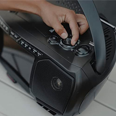 Aiwa Boombox with 7