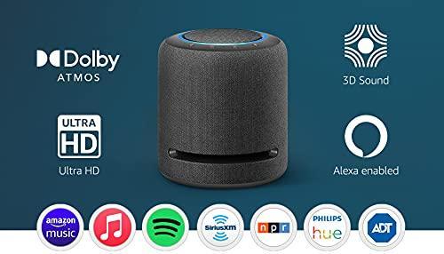Amazon Echo Studio Smart Speaker with 3D Audio and Voice Control - Gifts for You 'n Me