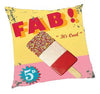 Vintage Fab! Ice Cream Pillow