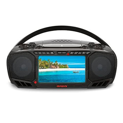 Aiwa Boombox with 7