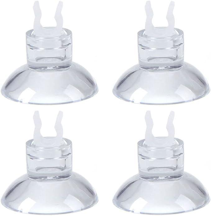 ALEGI 4pcs Large Aquarium Sponge Filter with Suction Cups, Check Valves for Breeding Fry Betta Shrimp Fish Tank (X-Large for 40-80 Gal 4 Pcs)