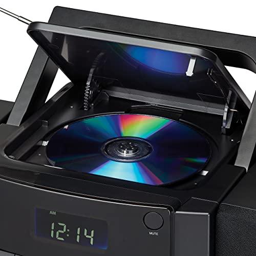 Jensen Portable Stereo Bluetooth CD Music System with Cassette and AM/FM Radio