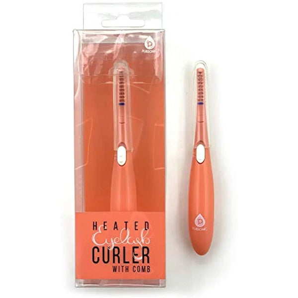 Heated Eyelash Curler With Comb, Provides Long Lasting Curl In Seconds - Gifts for You 'n Me