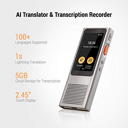 Langogo Minutes Instant WiFi Voice LANGUAGE TRANSLATOR