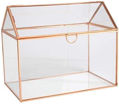 D'Eco Glass House Plant Terrarium (10