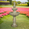 Concrete 3 Tier Fountain Classical Pineapple Finial