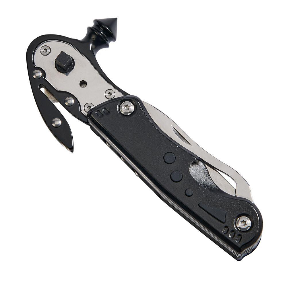 Black Glass Breaker With Multi Tools, 6