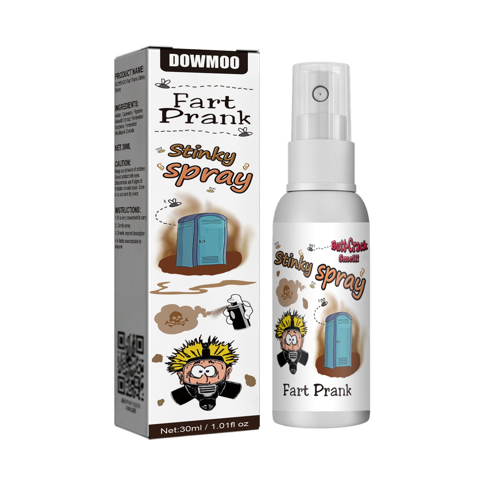 Fart Spray, A Liquid Spray For Funky Long-Lasting Odors Entertainment Spoofing Odor-Relieving Toys