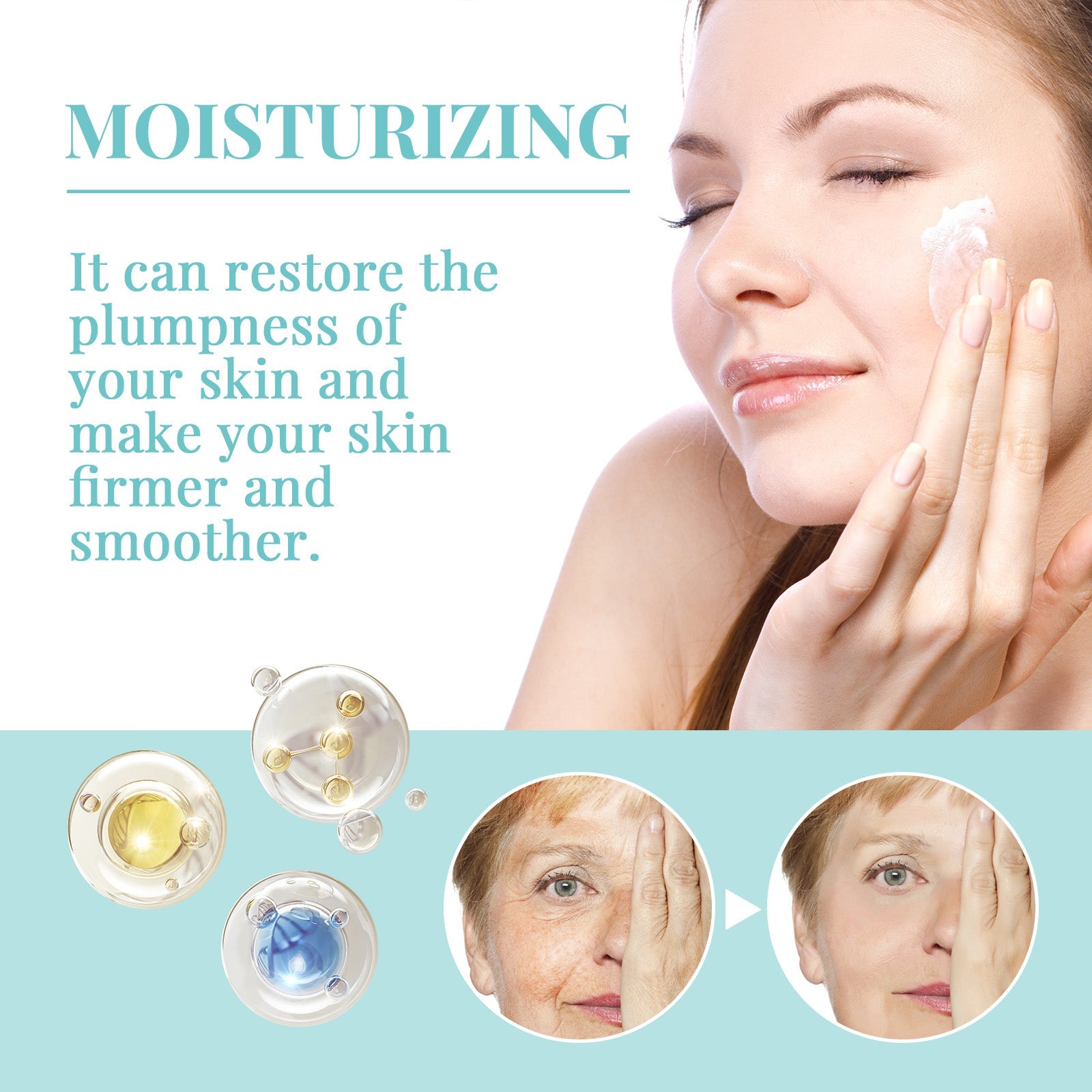 Instantly Anti-Wrinkle Cream, Deep Moisturizing Facial For Smoothing Fine Lines