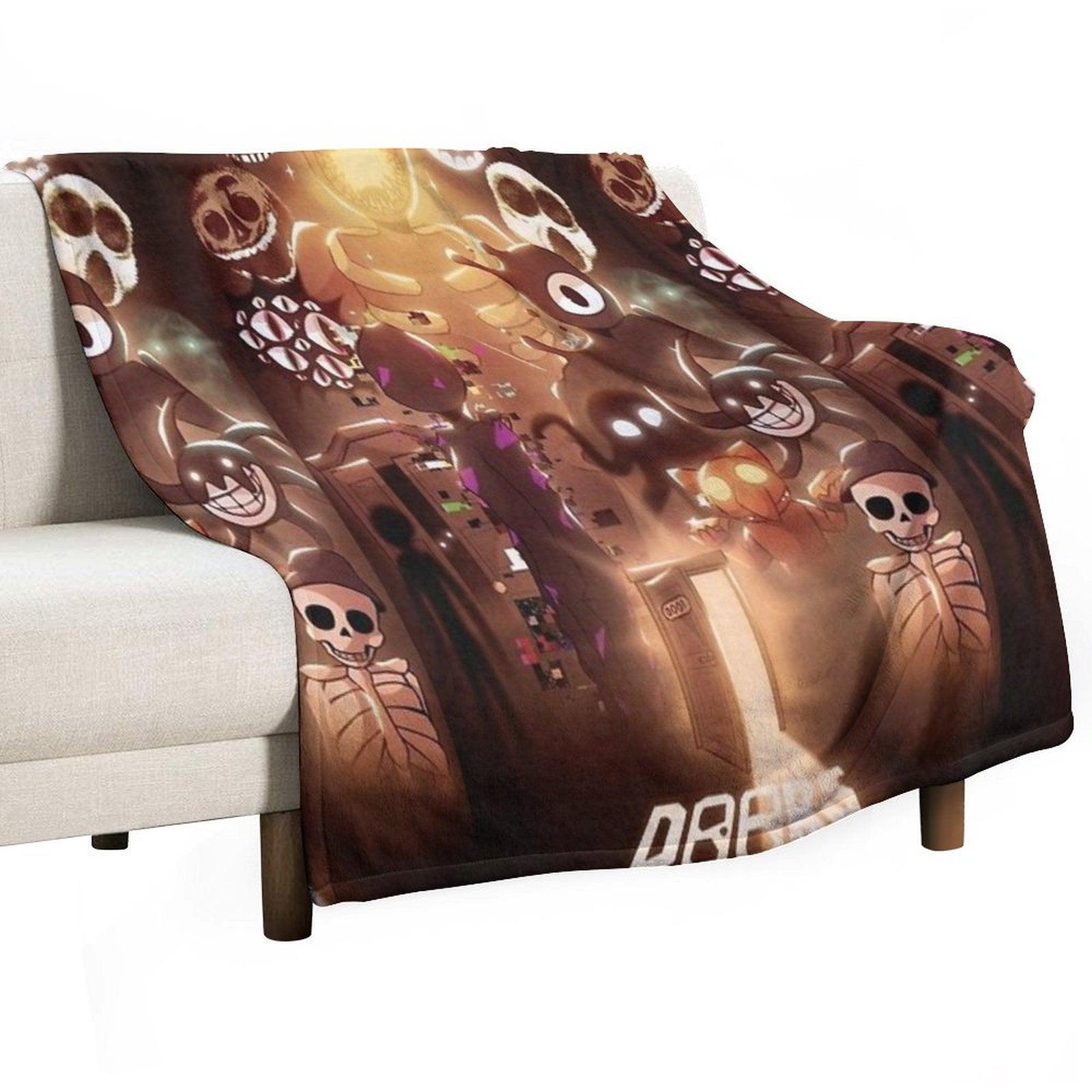 Roblox Doors,  All Team Throw Blanket