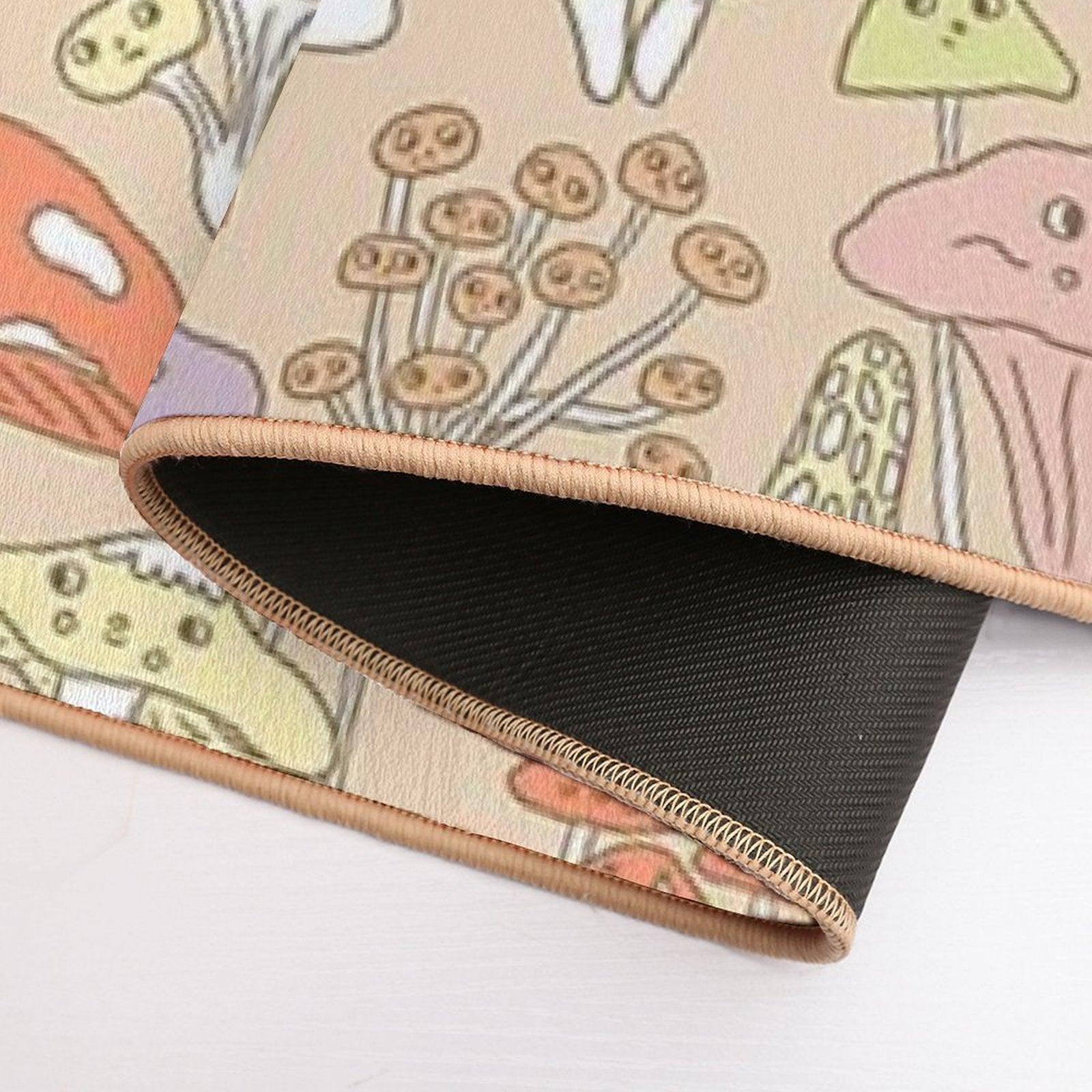 Cute Mushrooms  Dirt-Trapping Bath Mat