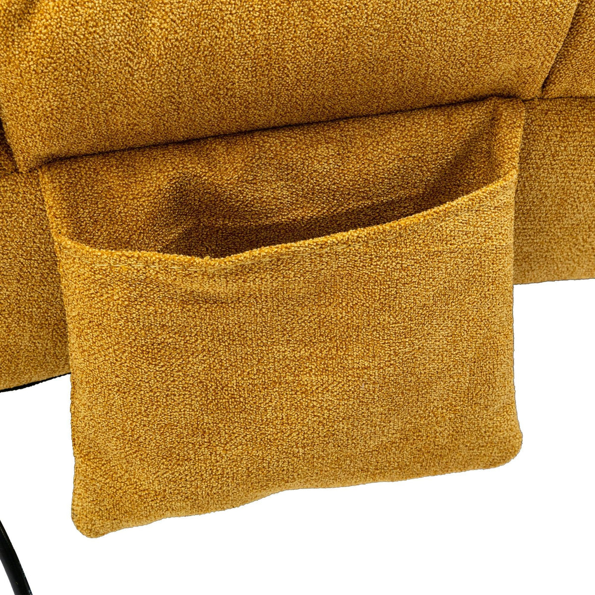 Linen Chaise Lounge Modern Message Chair