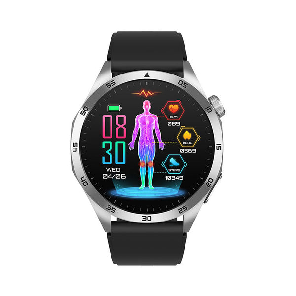 New ET485 smart watch ECG electrocardiogram Bluetooth call AMOLED micro physical examination emotional function