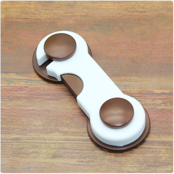 5pc/lot Plastic Cabinet Lock Child Safety Baby Protection From Children Safe Locks for Refrigerators Baby Security Drawer Latches