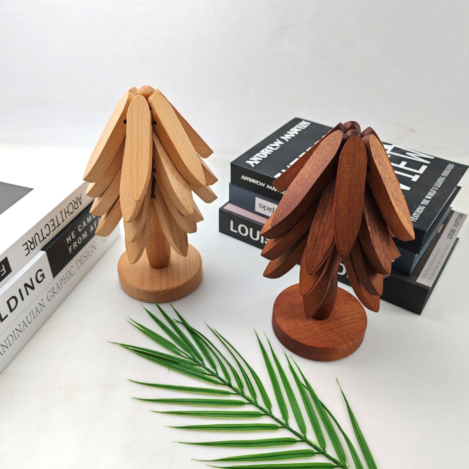 Dining mat cup mat wooden heat-resistant mat dining table decoration