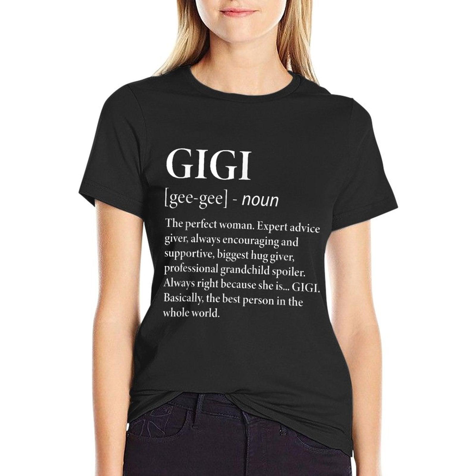 Gigi Definition Grandma - Funny Grandmother T-Shirt