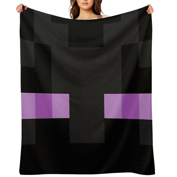 ENDERMAN Machine-washable Throw Blanket