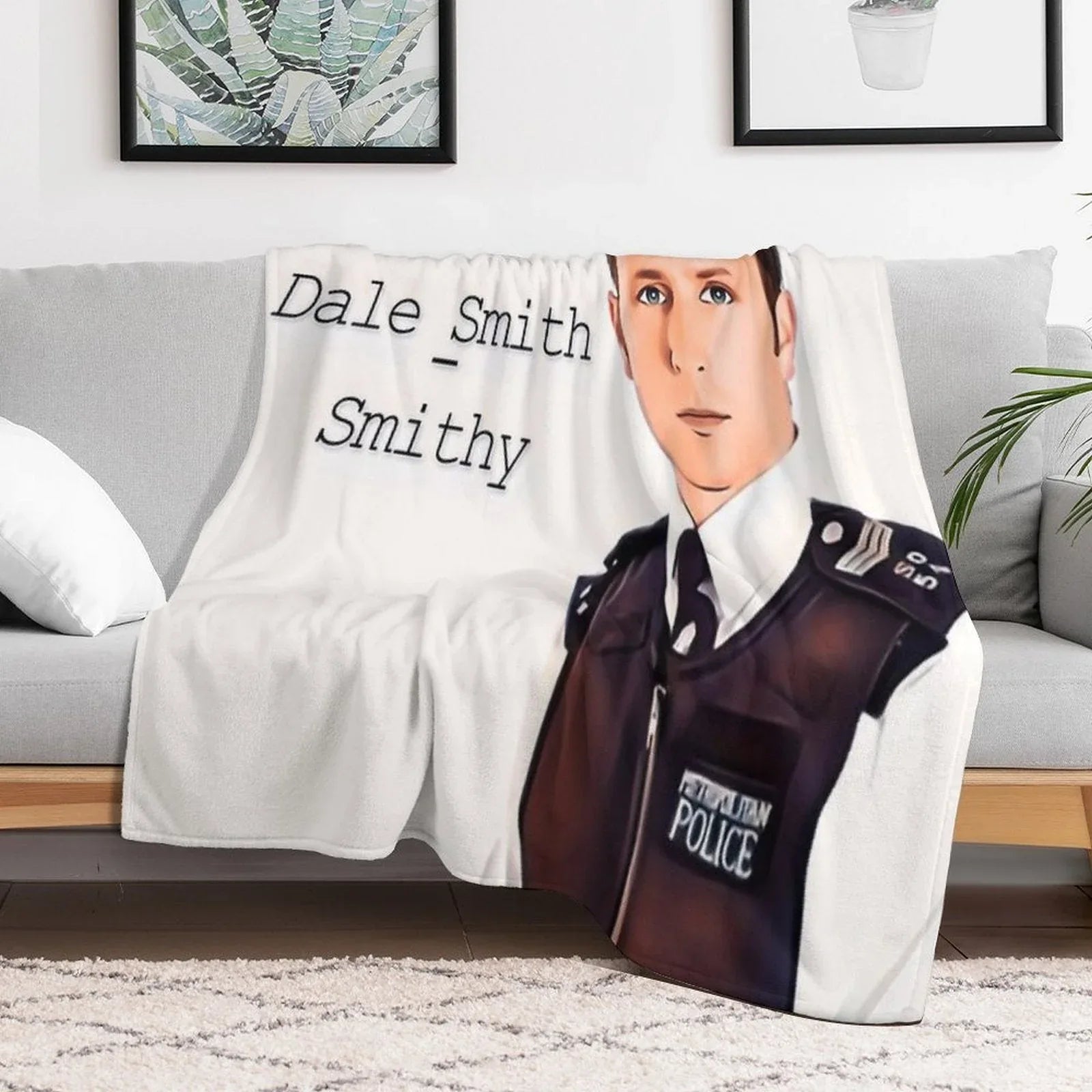 Smithy Throw Blanket