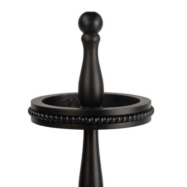 3 Tier Wooden Beaded Display Stand - Black & White