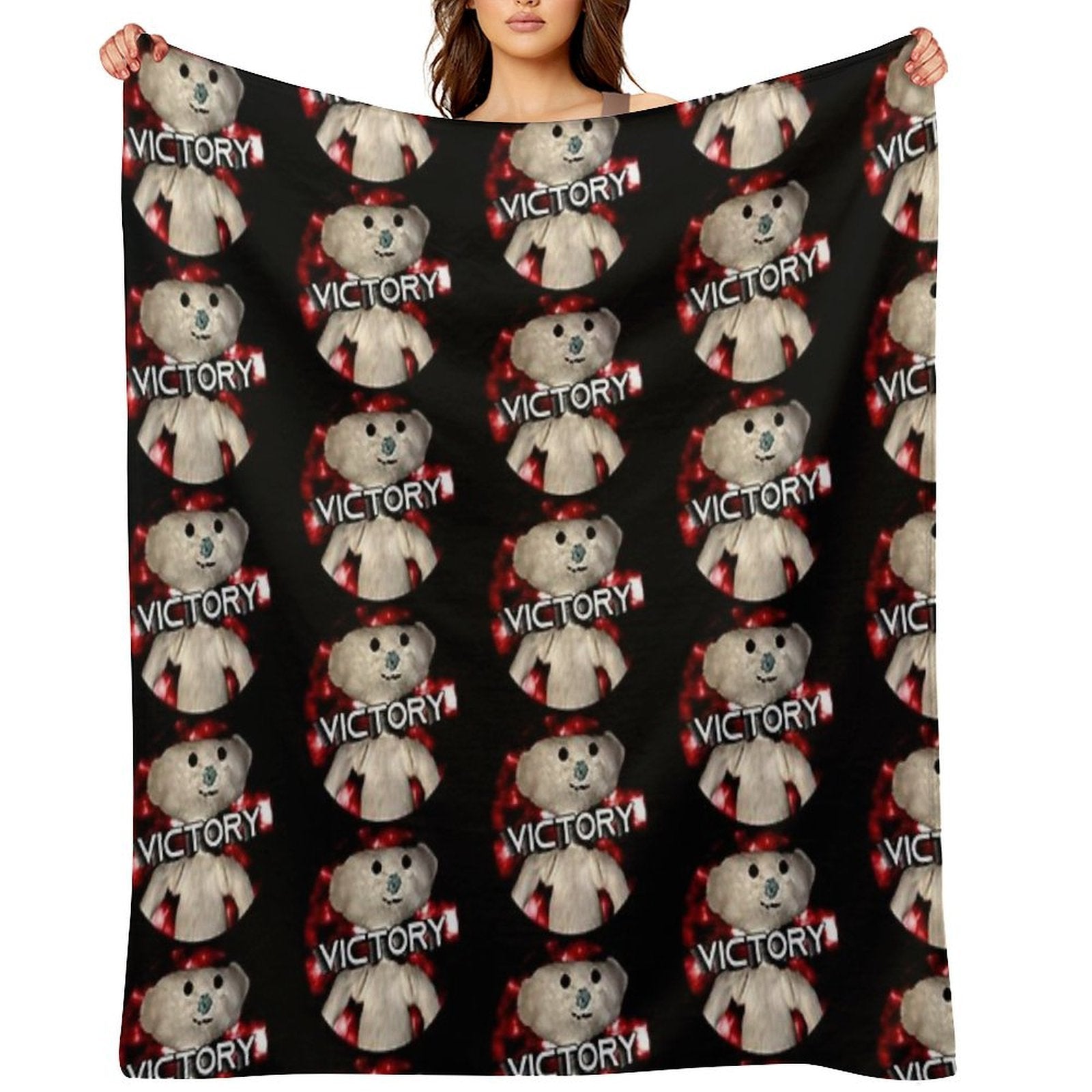Bear (Alpha) Victory All-season Throw Blanket