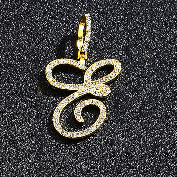 Hip hop accessories grass letter pendant melon seed buckle Cuban chain accessory