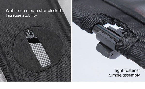 Ultra Light Folding Table Outdoor Camping Camping Car Portable Barbecue Picnic Cup Hole Mobile Phone Bag Small Table