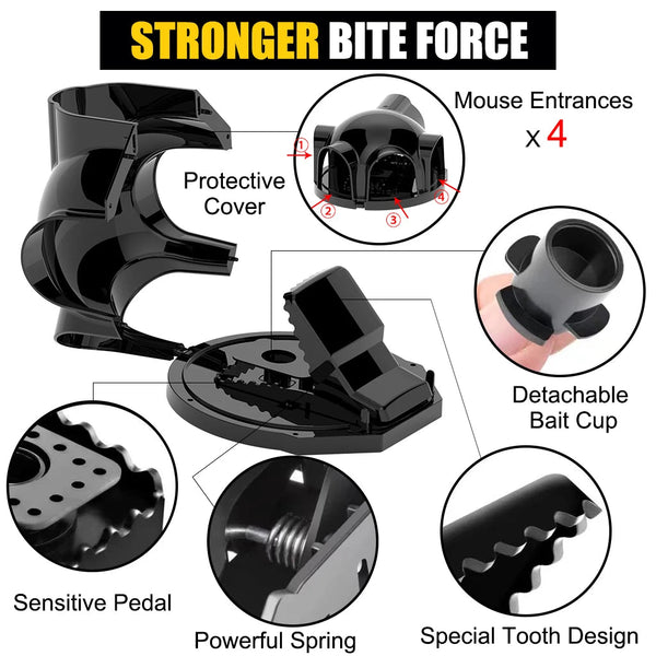 Strong Snap Mouse Rat Traps-High Sensitive Snap Big Plastic Mouse Trap Rodent Catcher V.I.P Digital Presence