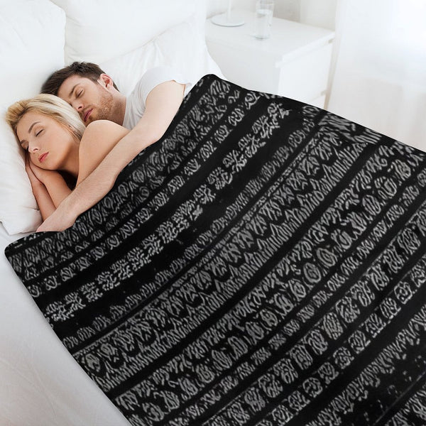 Tyre Marks Pattern Versatility Throw Blanket