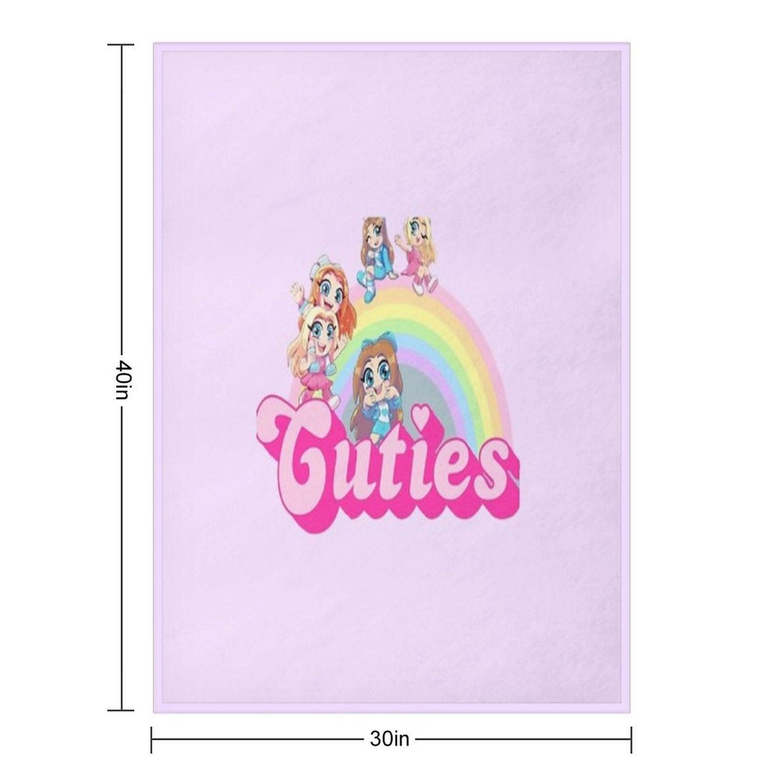 Mackenzie Turner Hey Cuties Throw Blanket