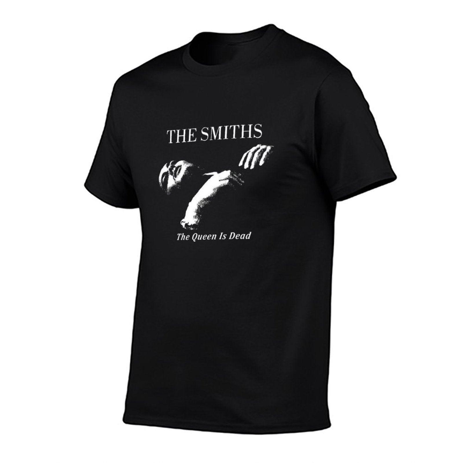The Smiths The Queen Is Dead  Ribbed Collar T-Shirt