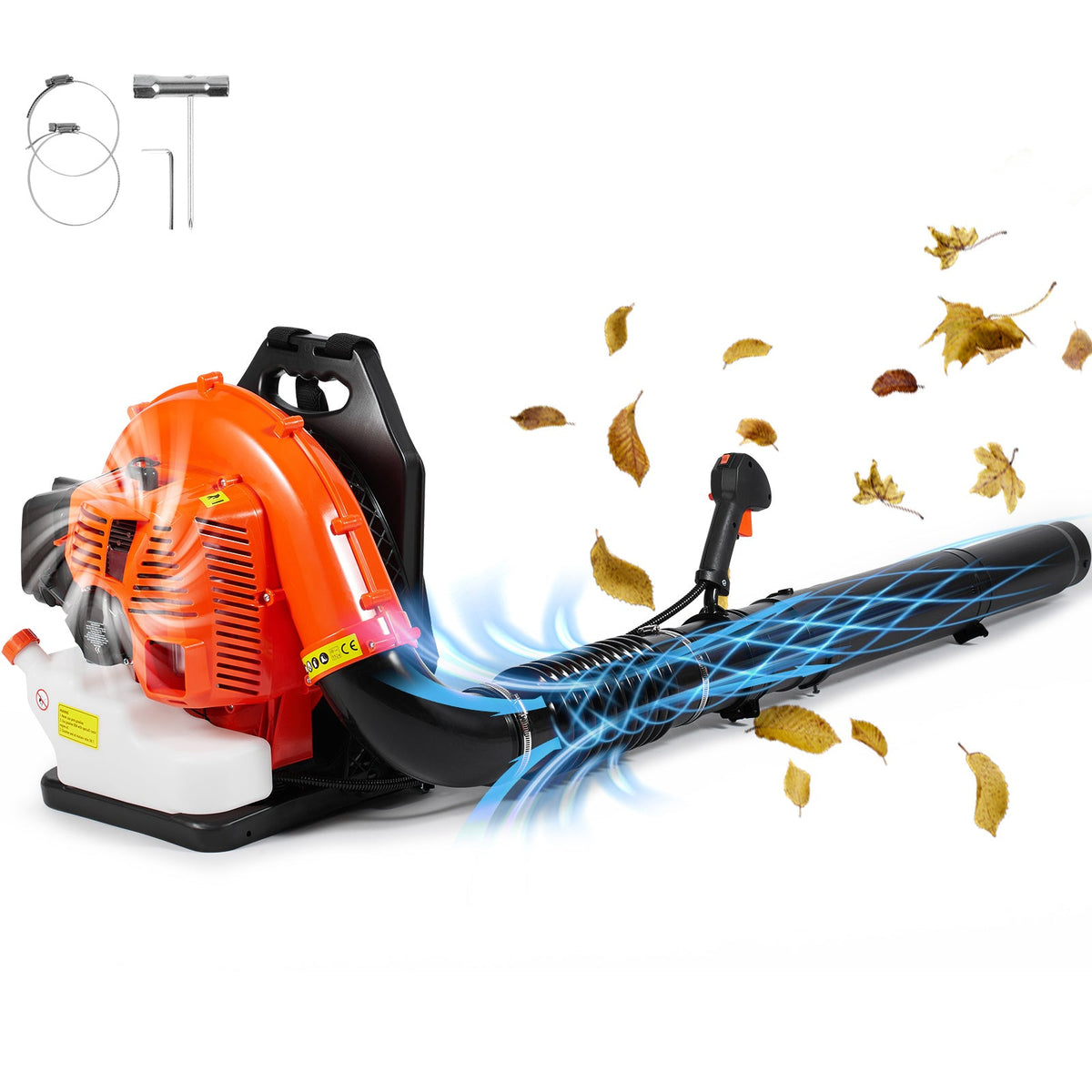 Backpack Leaf Blower 79CC 2-Cycle Gas Leaf Blower