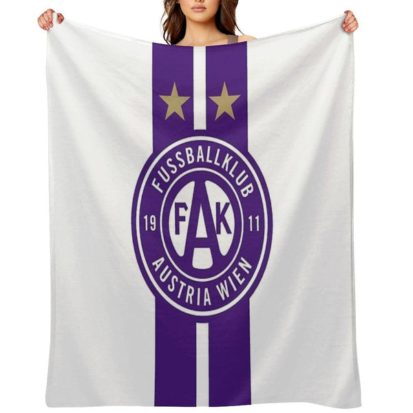 Austria Footbal Fans Ultras Hooligans Vienna Wien Throw Blanket