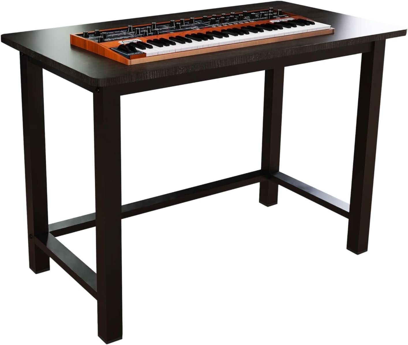 43 Inch Home Office Desk With Heavy Duty Steel Frame