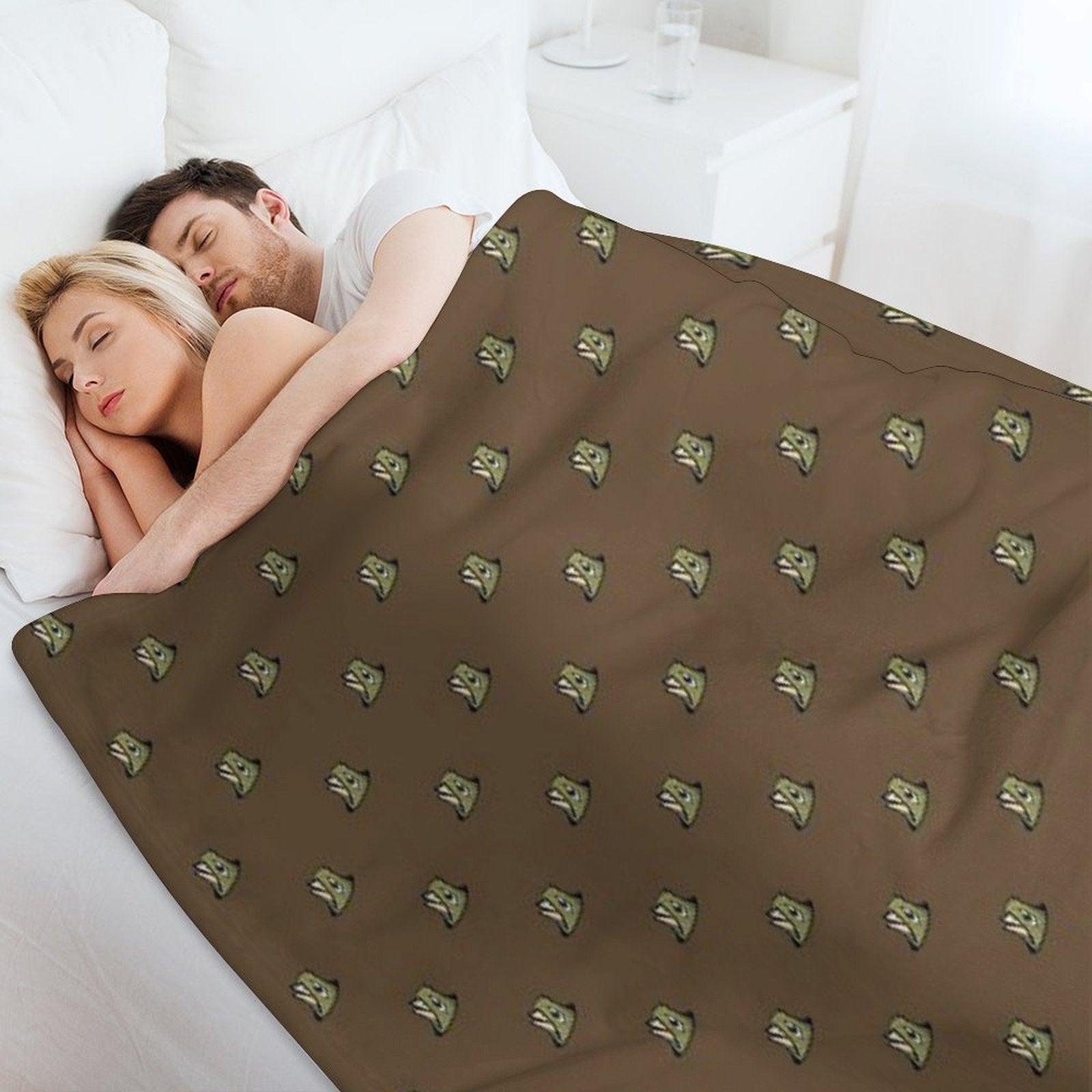 Peeping Throw Blanket
