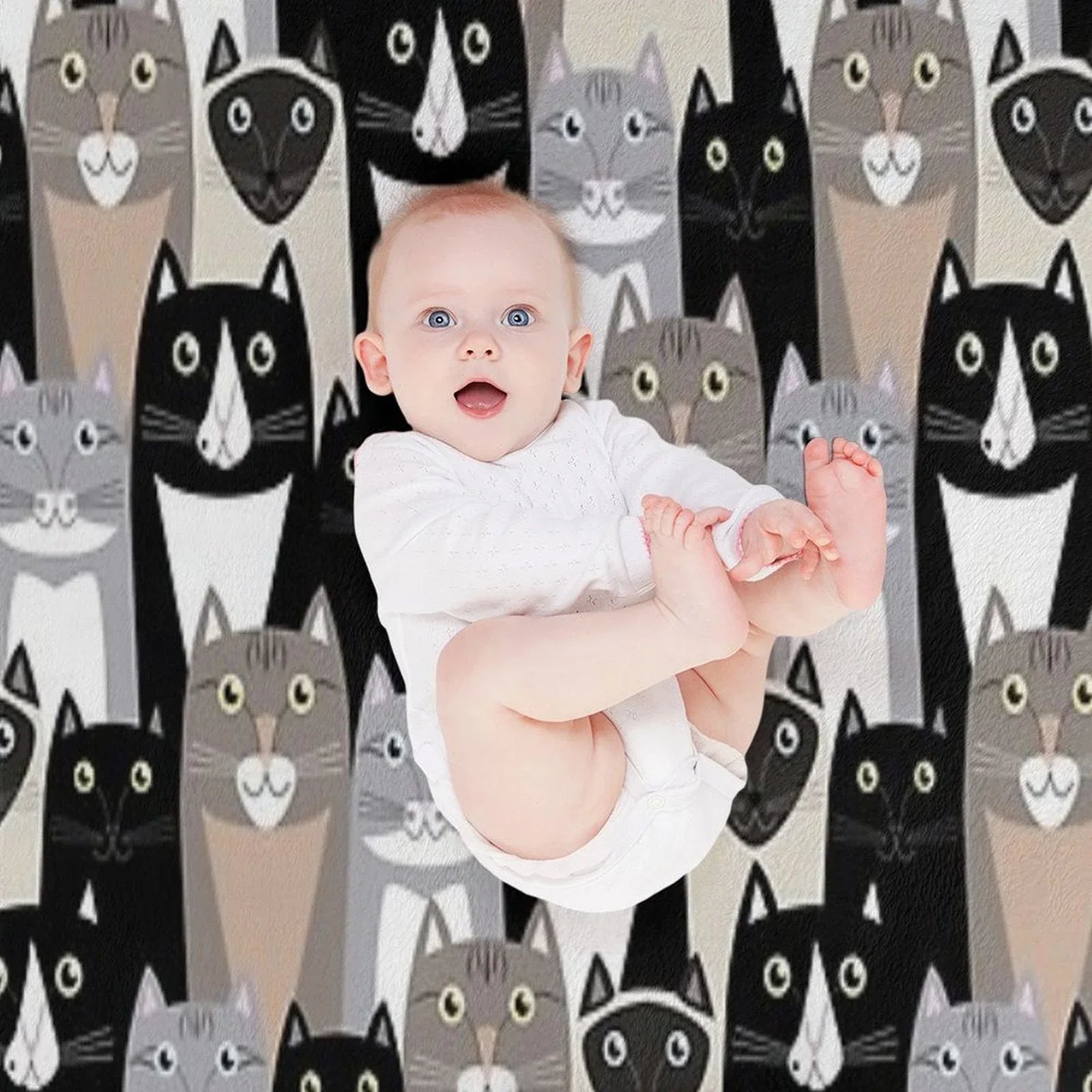 Cats #1 Throw Blanket