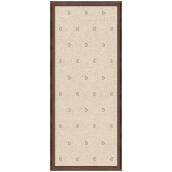 Pinboard Beige Botanical Block Print