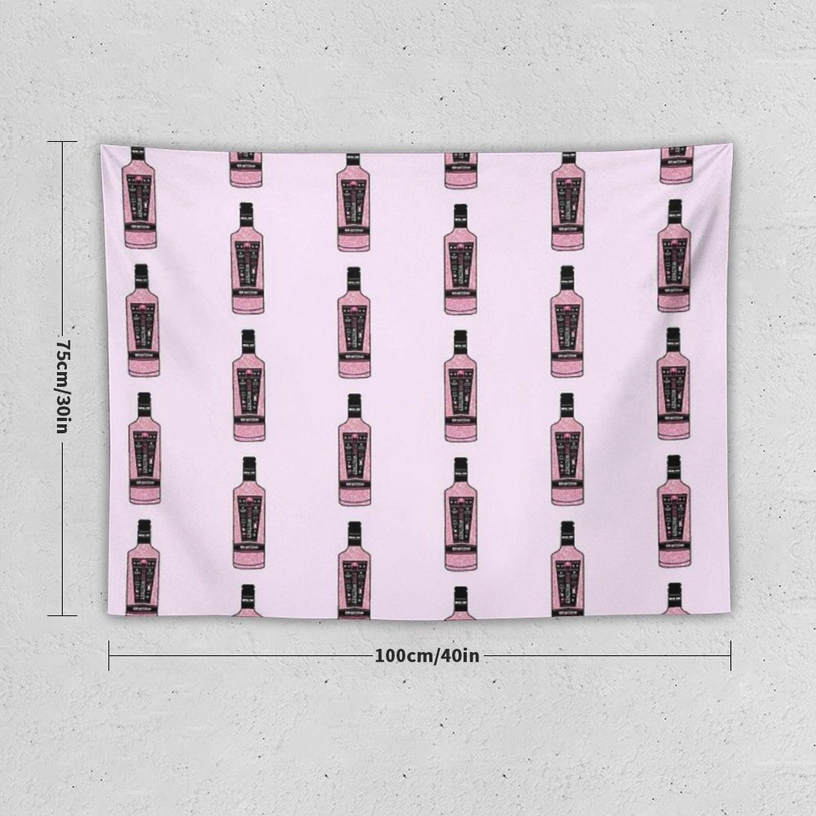 Pink Whitney Glitter Tapestry
