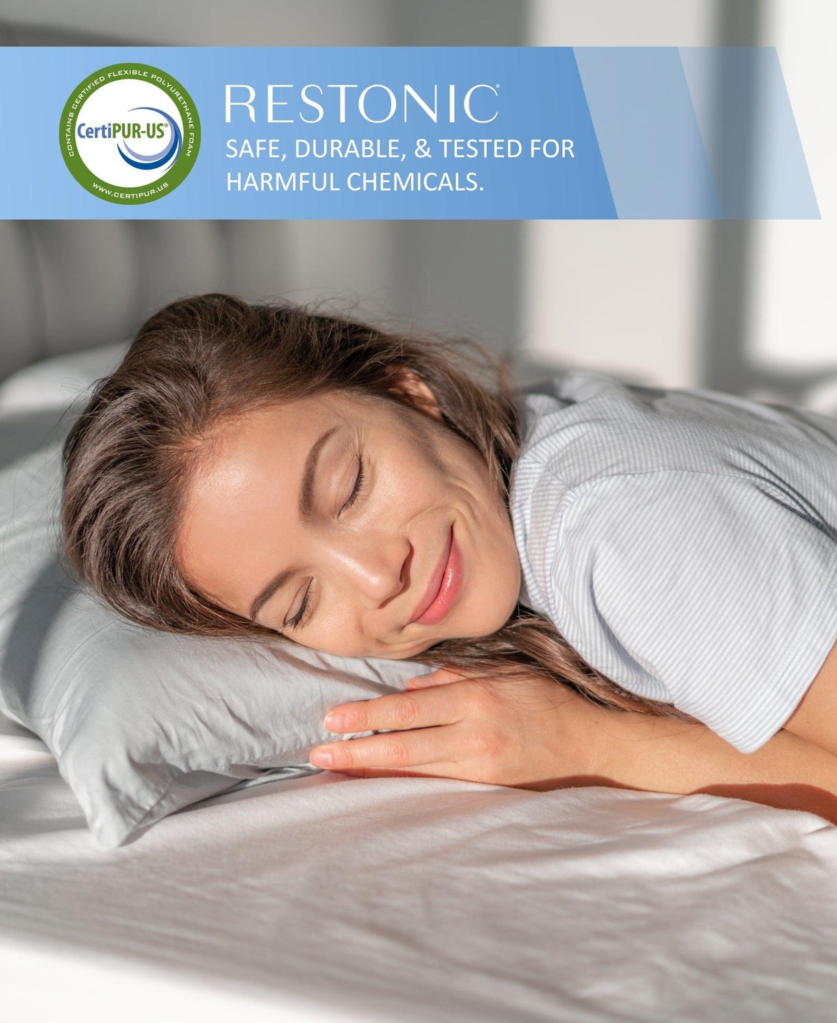 Restonic ComfortCare Hybrid Heartland Euro Top, Full