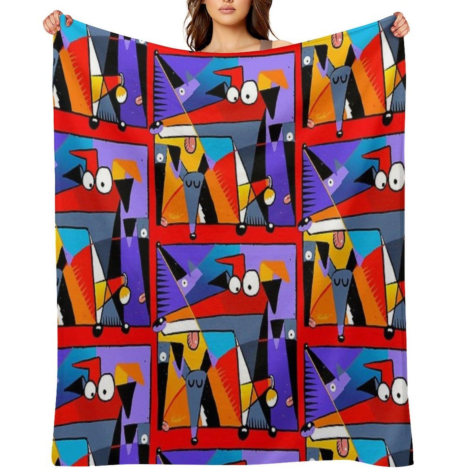 Derpism Throw Blanket