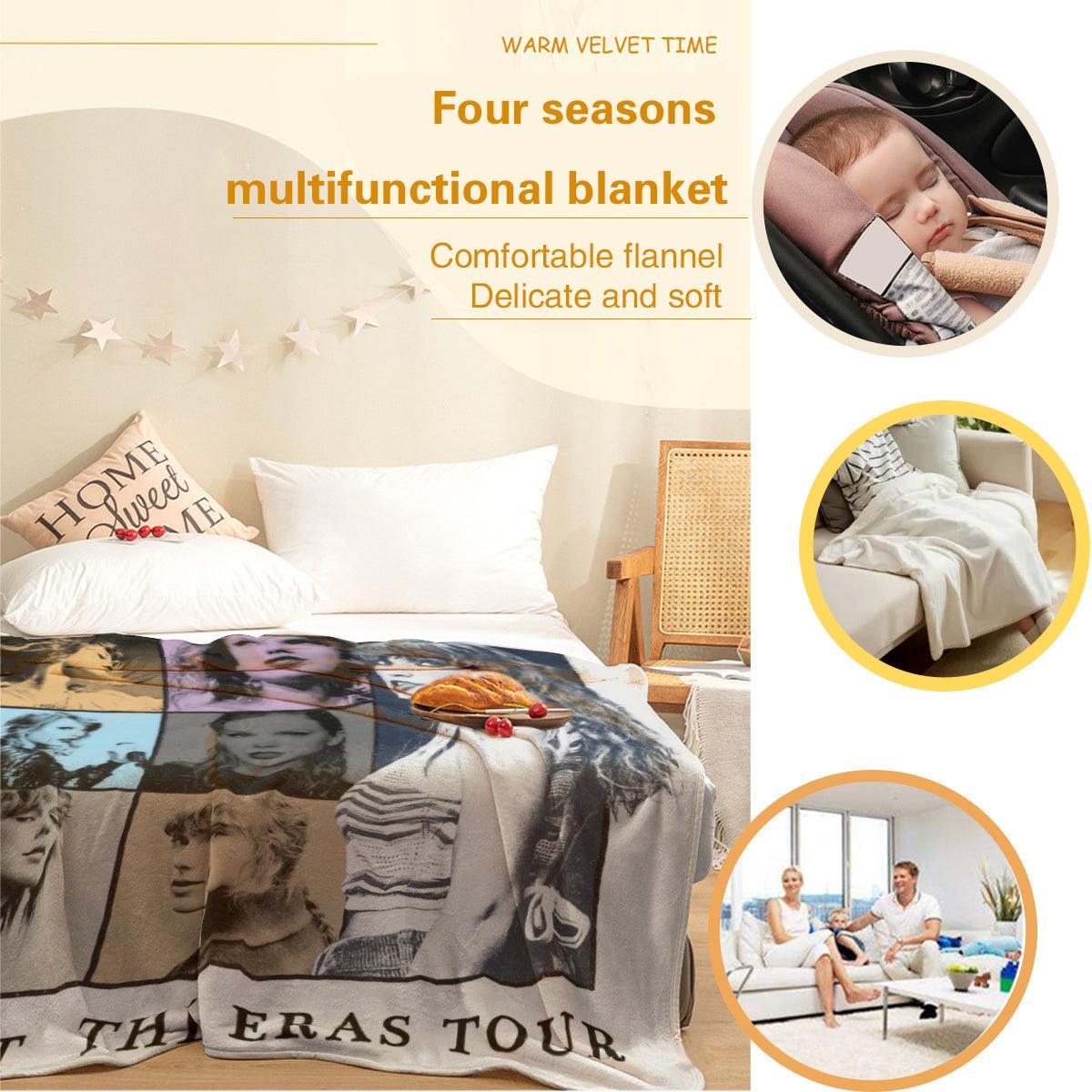 Taylor Swift The Eras Tour Throw Blanket