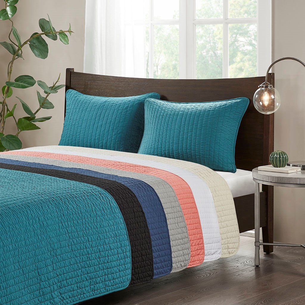 Keaton Quilt Set by Madison Park