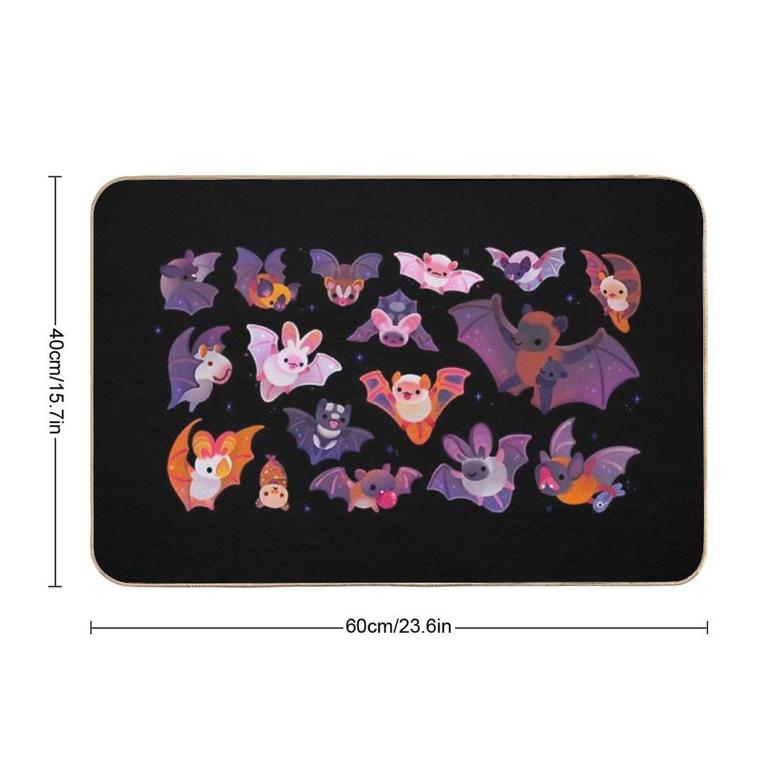 Bat - Dark Bath Mat
