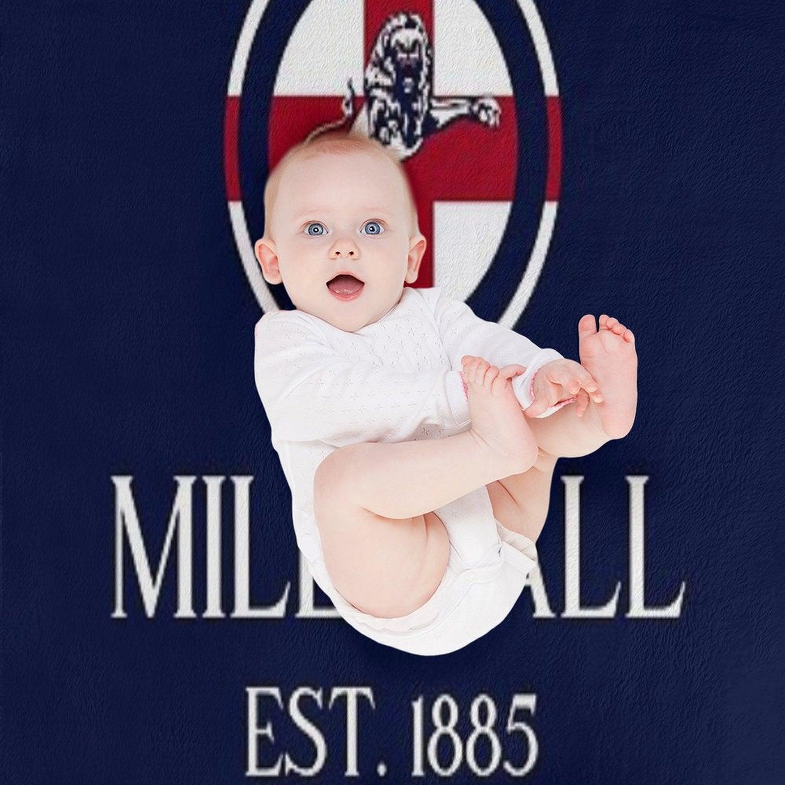 Millwall England Throw Blanket