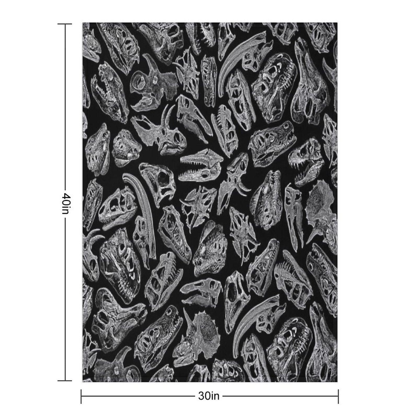 Paleontology Dream II Throw Blanket