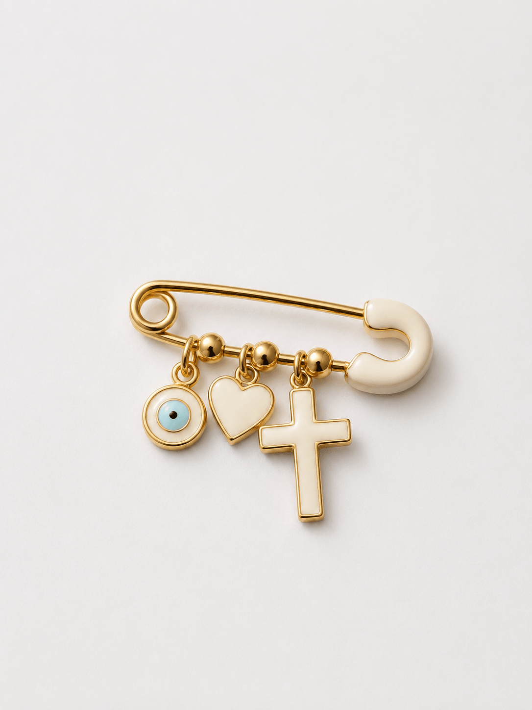Baby Safety Pin Charm