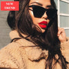 Vintage Luxury Sunglasses for  Women Candy Color Lens Glasses Classic Retro Outdoor Travel Lentes De Sol Mujer Glasses