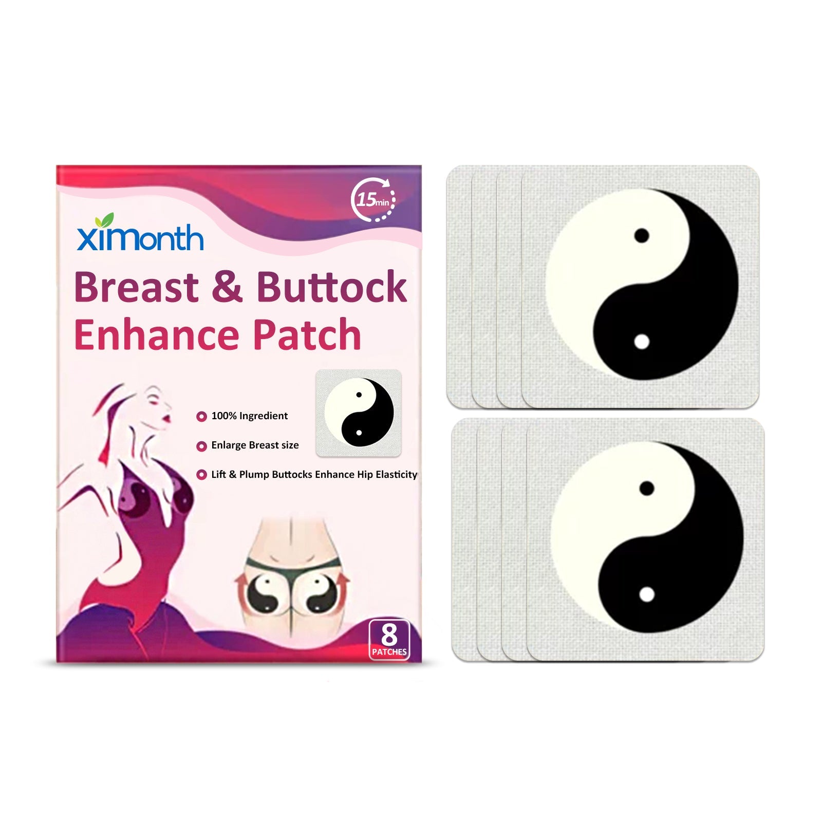 Breast & Buttock Enhance Patch, Plump Chest Firm And Full To Highlight The Curve Of The Hip Body Shaping Patch