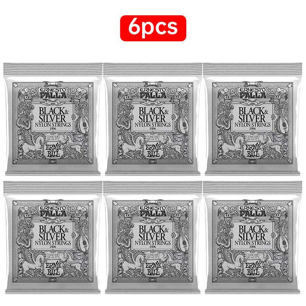 6 sets of Ernie Ball 2003-2008Folk strings，2403-2409classical strings for electric & acoustic guitars
