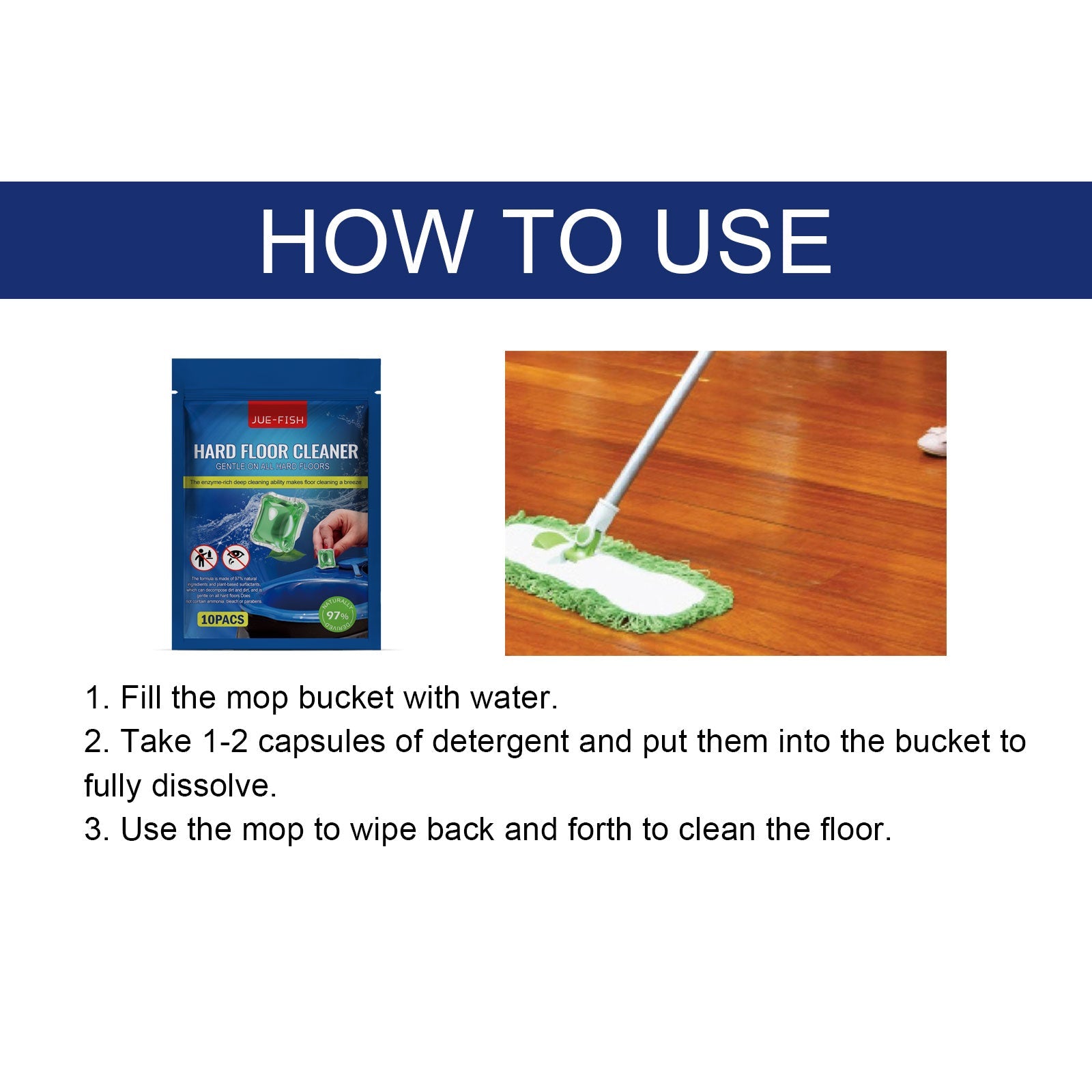Hard Floor Cleaning Bead, Floor Cleaning Stains Stay Fragrant Polishing Brightening Tile Cleaner